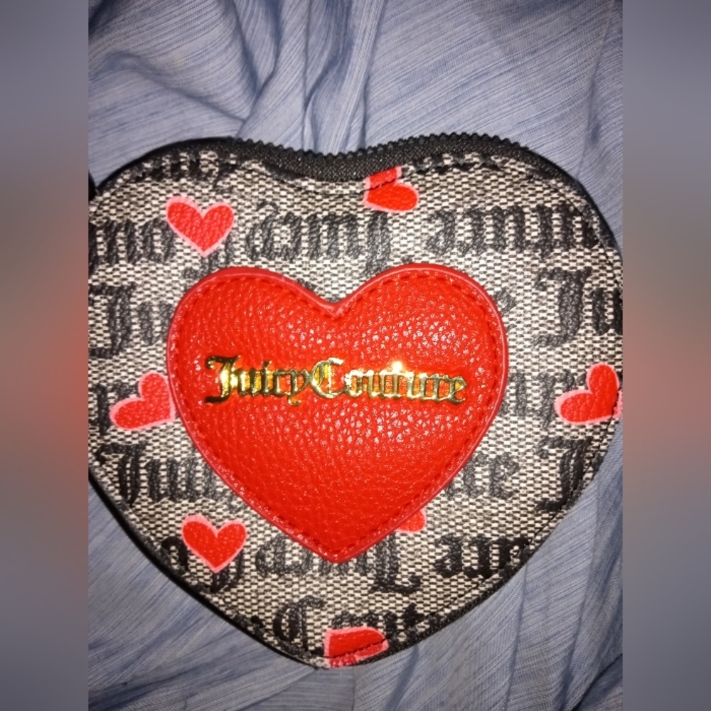 Juicy Couture Heart Shape Wristlet